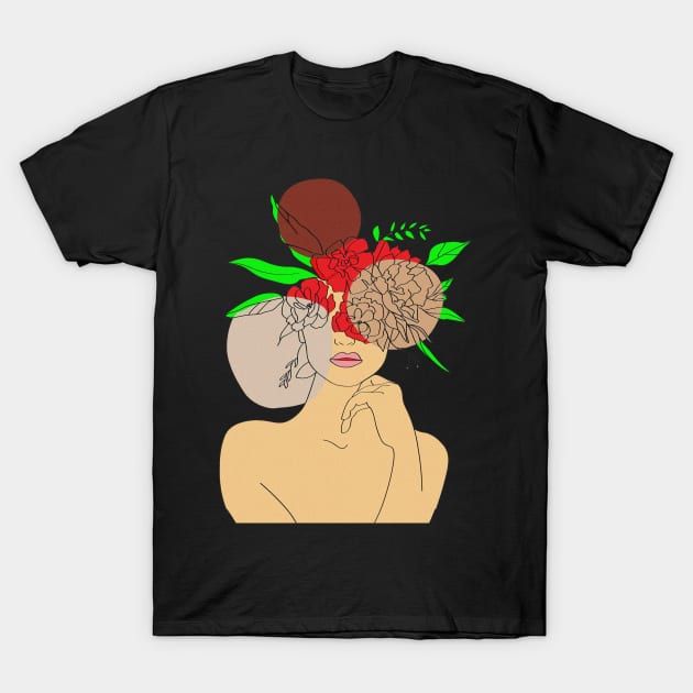 The Flower Woman T-Shirt by Melisa99